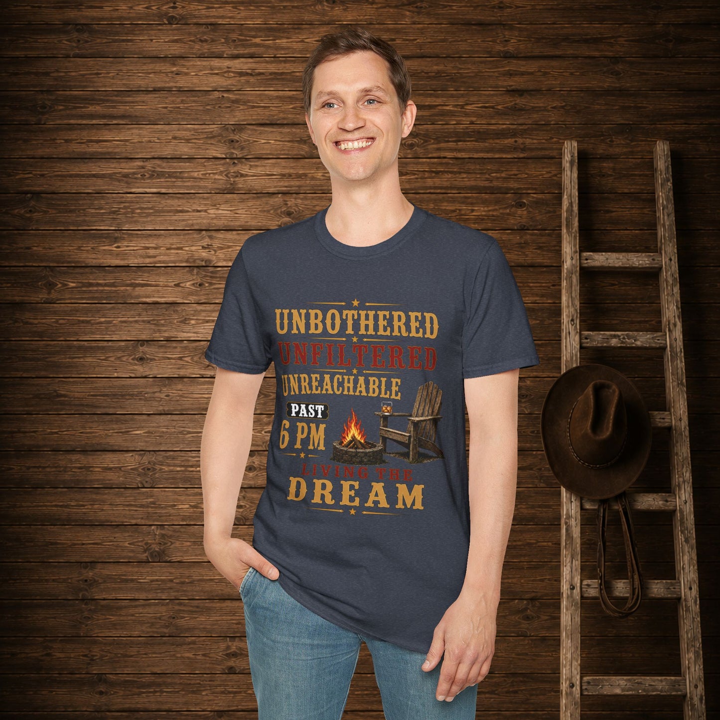 Living The Dream  Adult Size T-Shirt