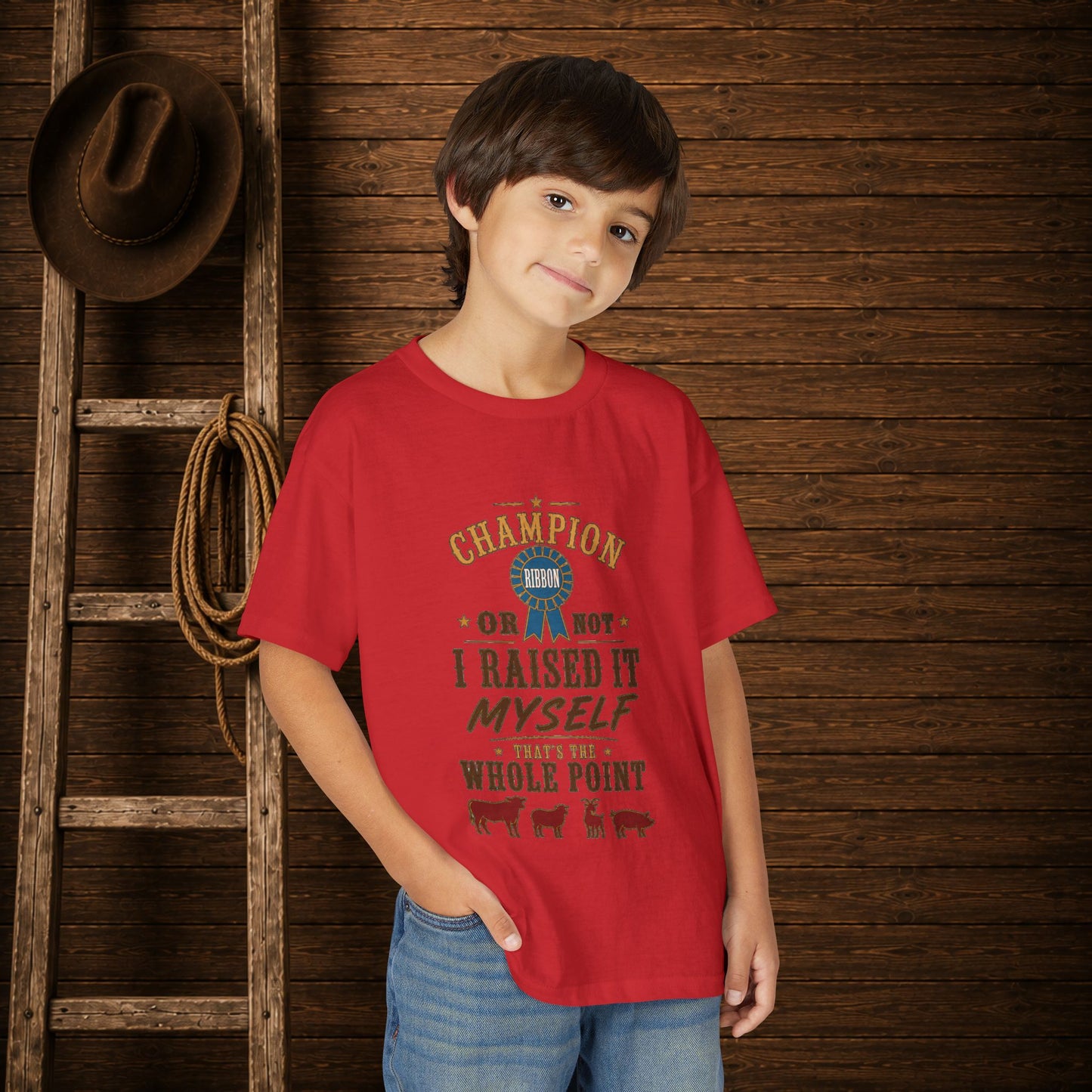 Champion or Not Youth Size T-Shirt