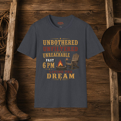Living The Dream  Adult Size T-Shirt