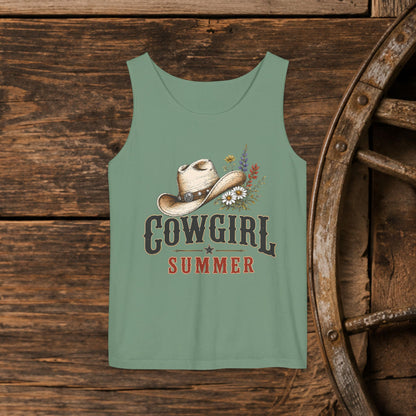 Cowgirl Summer   Adult Unisex Tank Top