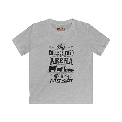 My College Fund   Kids size T-Shirts