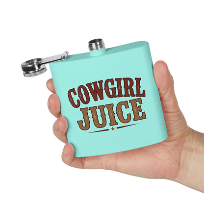 Cowgirl Juice  Stainless Steel Flask, 6oz