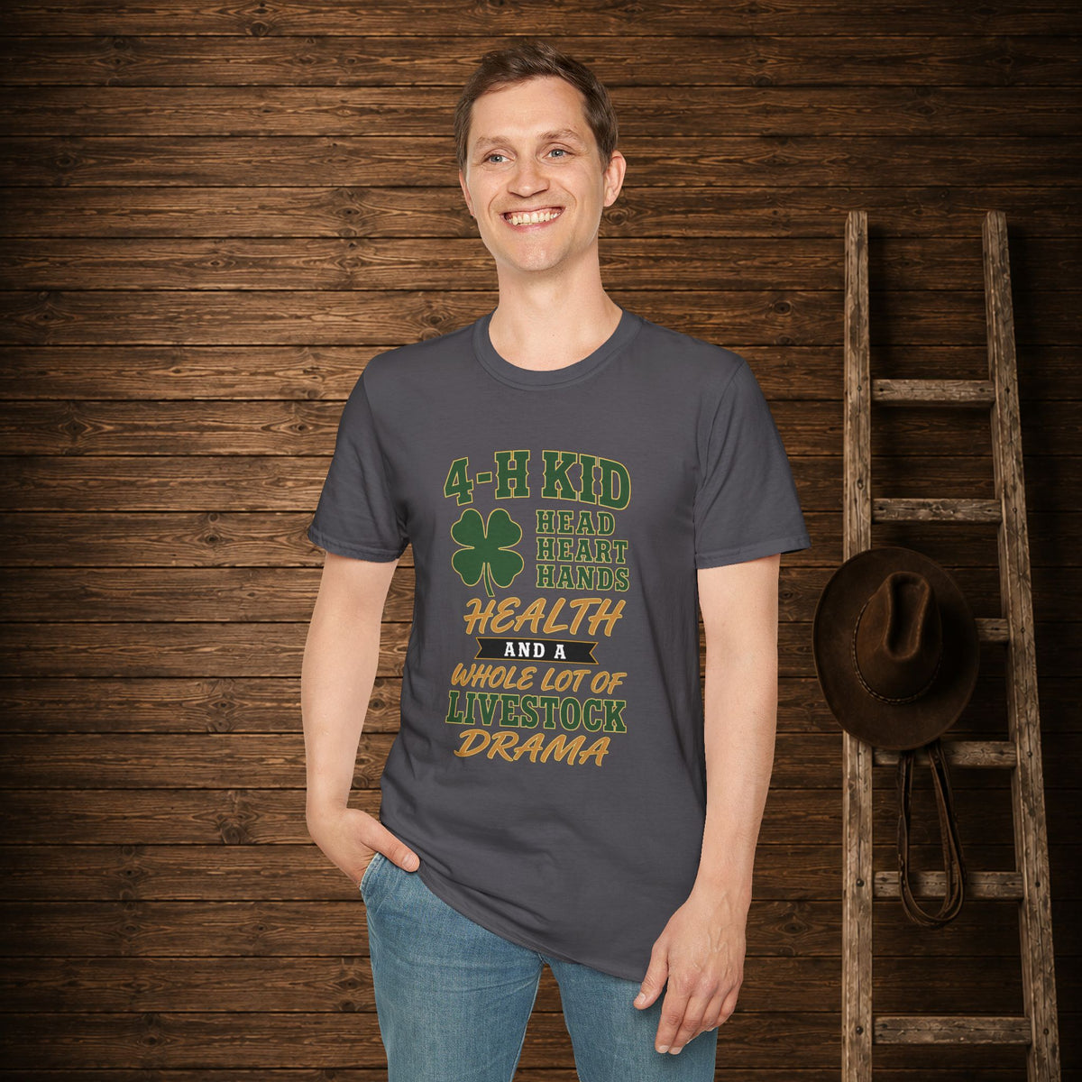 4-H Kid Drama  Adult Size T-Shirt
