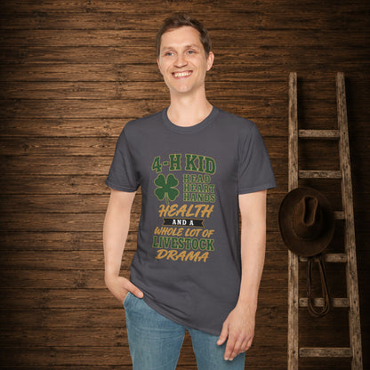 4-H Kid Drama  Adult Size T-Shirt