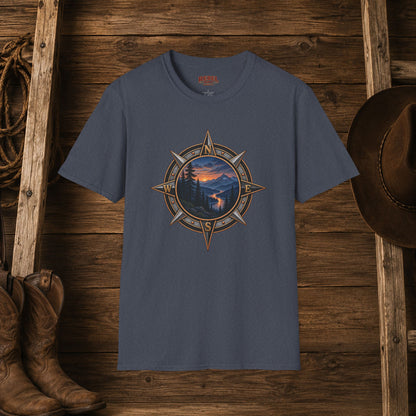 Compass Wilderness   Adult Size T-Shirt
