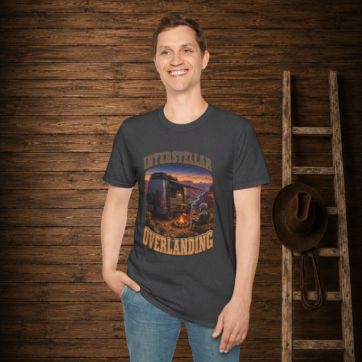 Interstellar Overlanding   Adult Size T-Shirt
