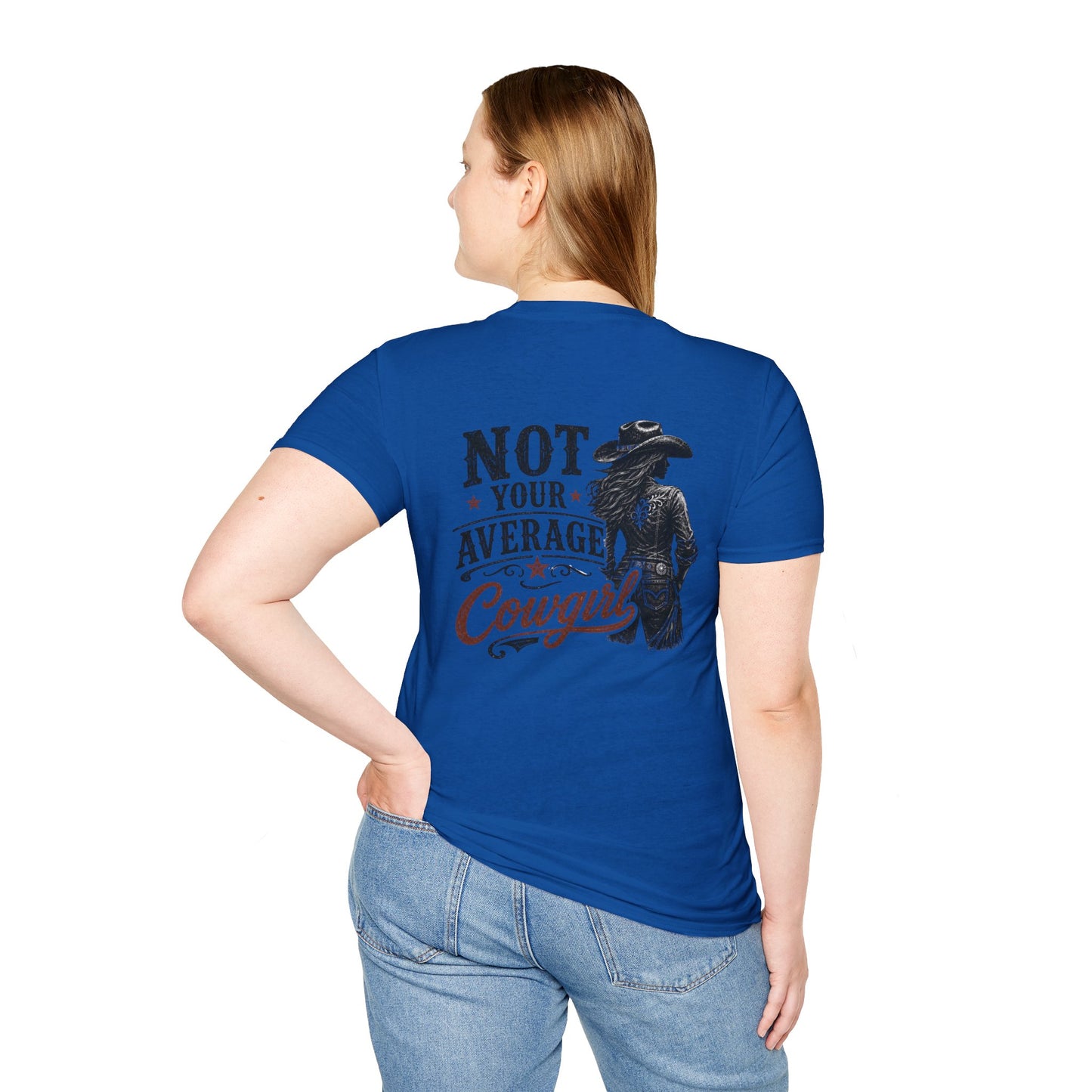 Not Your Average Cowgirl (Back) T-Shirt