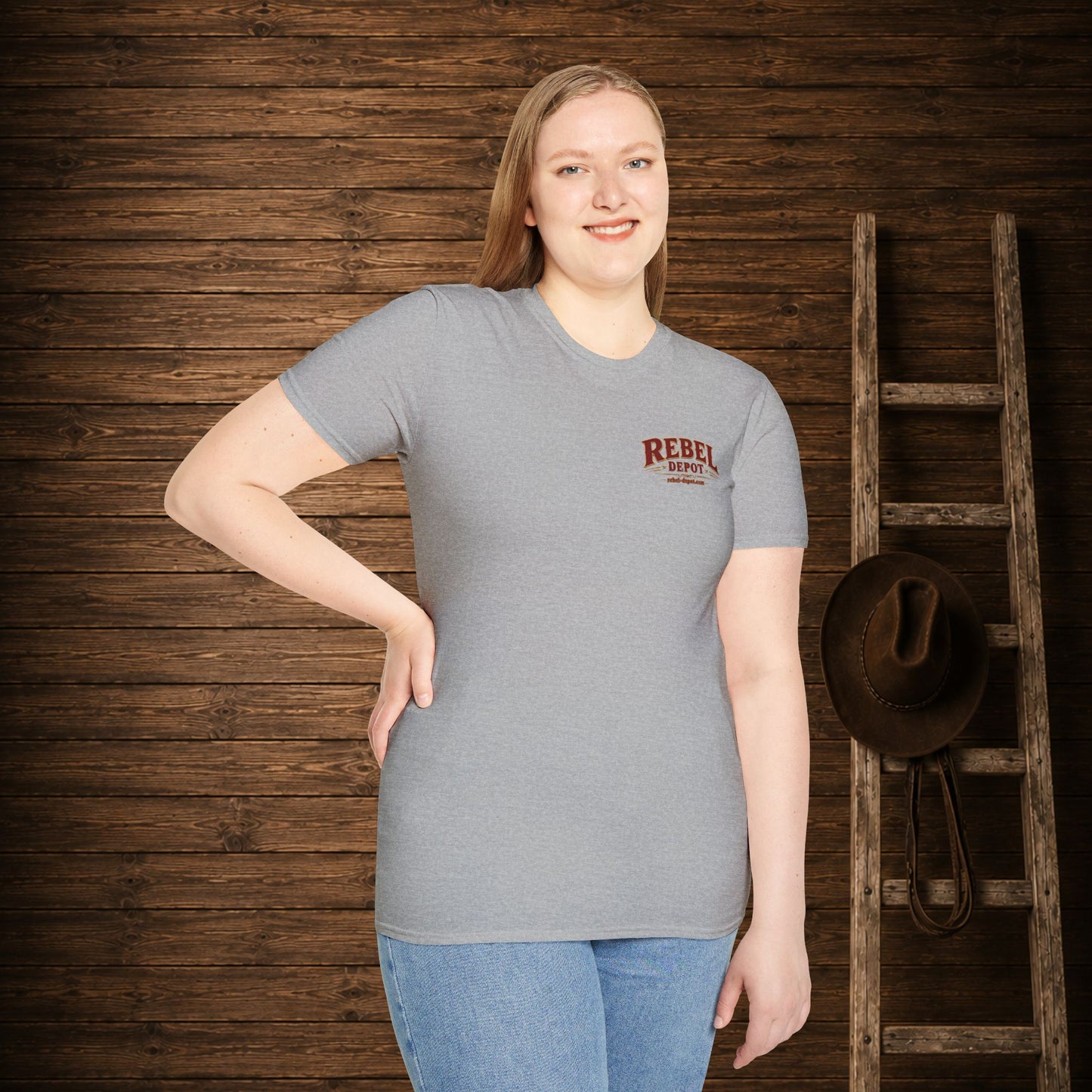 Not Your Average Cowgirl (Back)  Adult T-Shirt