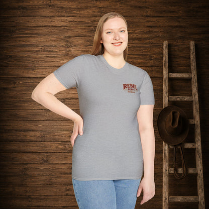 Not Your Average Cowgirl (Back)  Adult T-Shirt