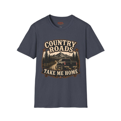 Country Roads Ford  Adult Size T-Shirt