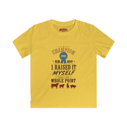 Champion or Not  Kids size T-Shirts