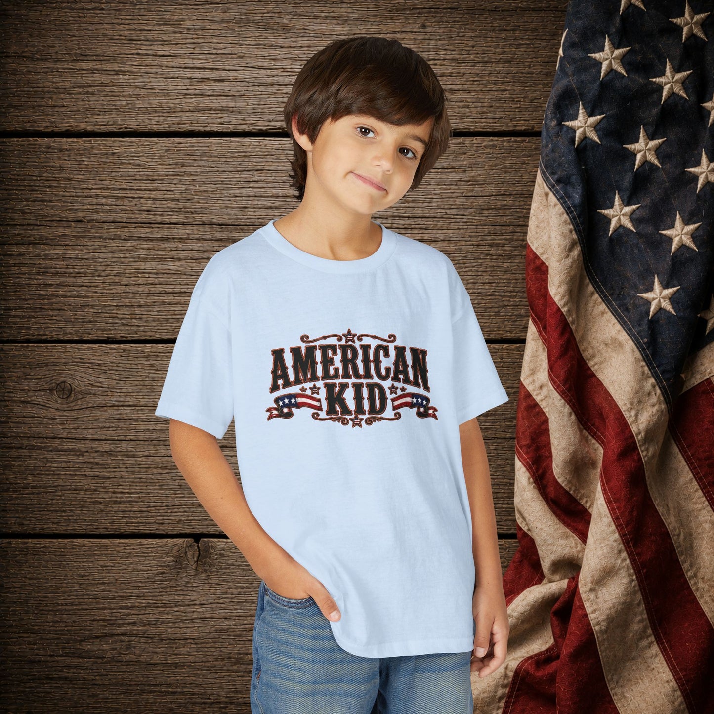 American Kid Patriot  Youth T-Shirt