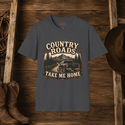 Country Roads Ford  Adult Size T-Shirt