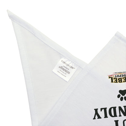 Feral But Friendly  Pet Bandana