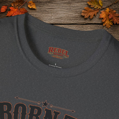 Born To Ride Bullrider  Adult T-Shirt