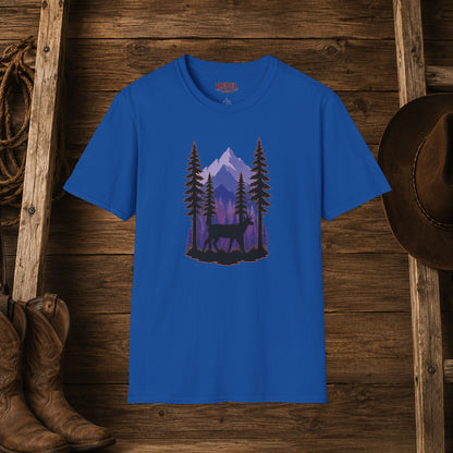 Twilight Buck   Adult Size T-Shirt