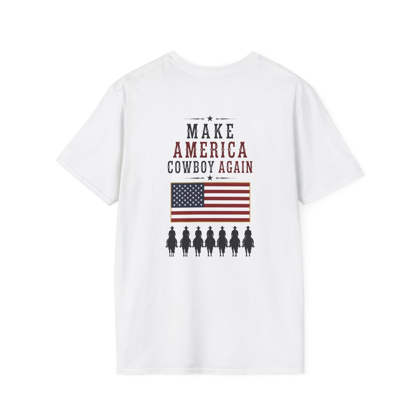 Make America Cowboy Again (Back) T-Shirt