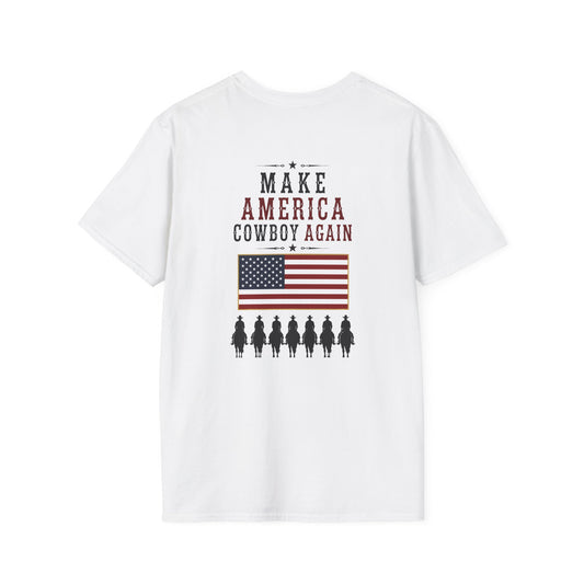 Make America Cowboy Again (Back) T-Shirt