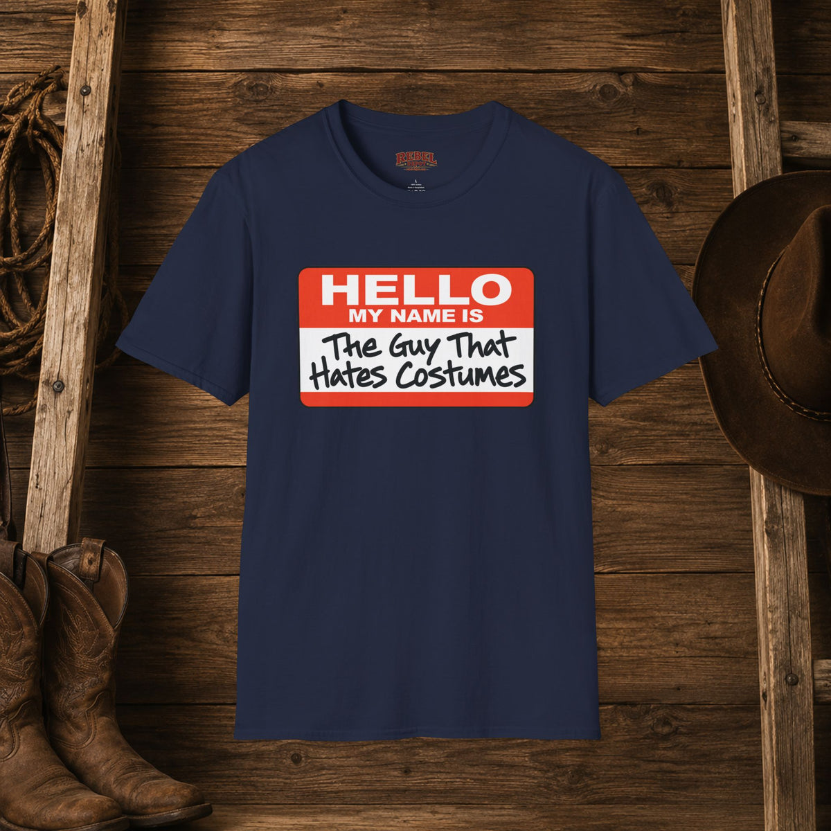 Guy That Hate's Costumes   Adult Size T-Shirt