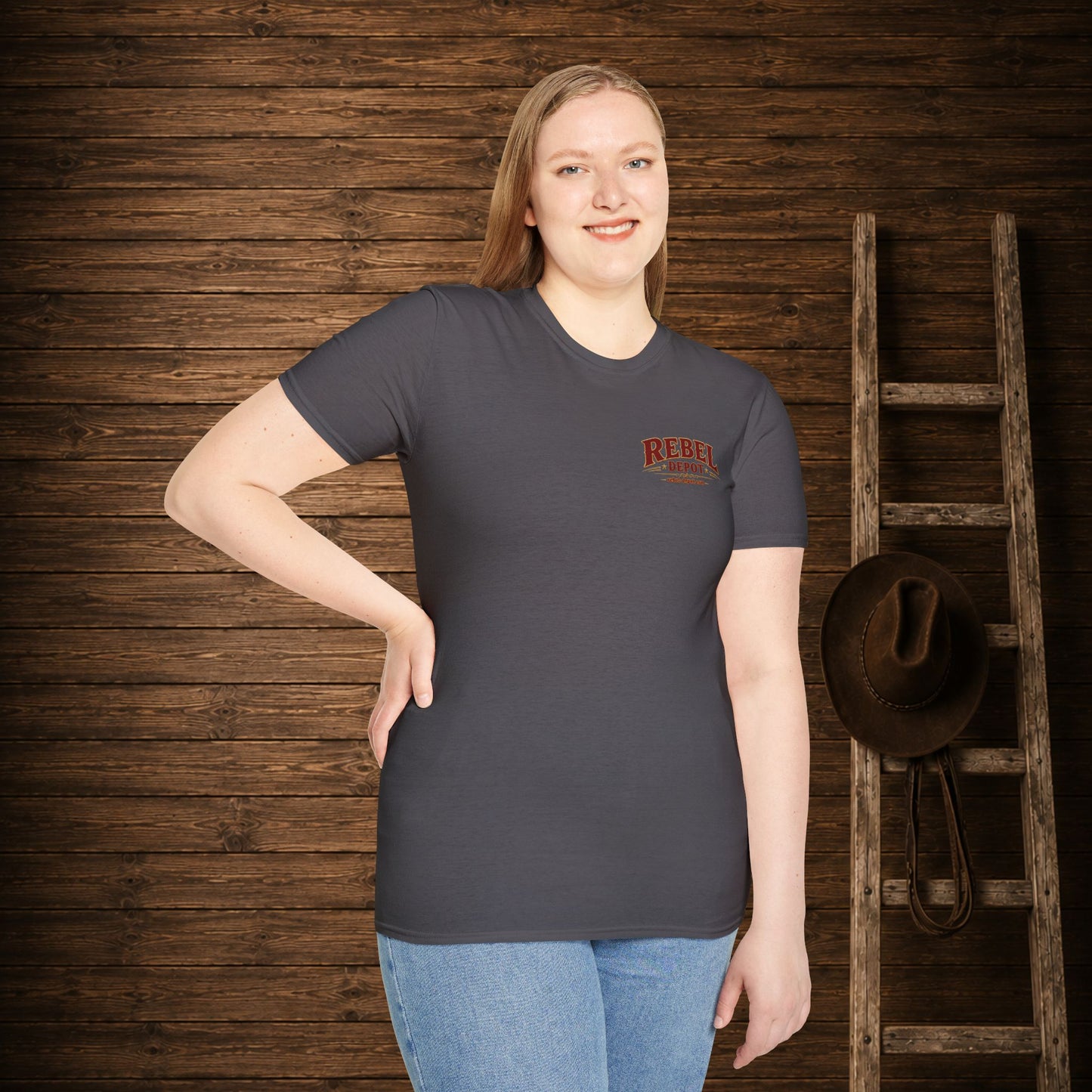Not Your Average Cowgirl (Back)  Adult T-Shirt