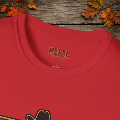 Rodeo Raised  Adult T-Shirt