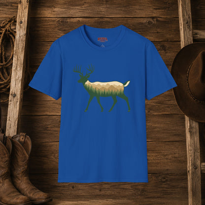 Wilderness Buck   Adult Size T-Shirt