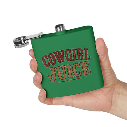 Cowgirl Juice  Stainless Steel Flask, 6oz