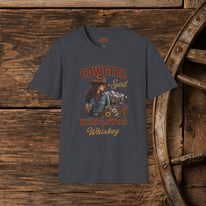 Cowgirl Spirit   Adult Size T-Shirt