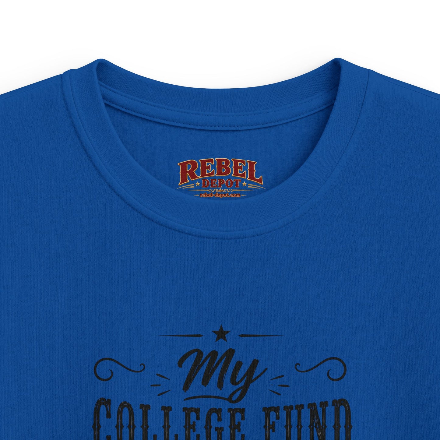 My College Fund   Kids size T-Shirts