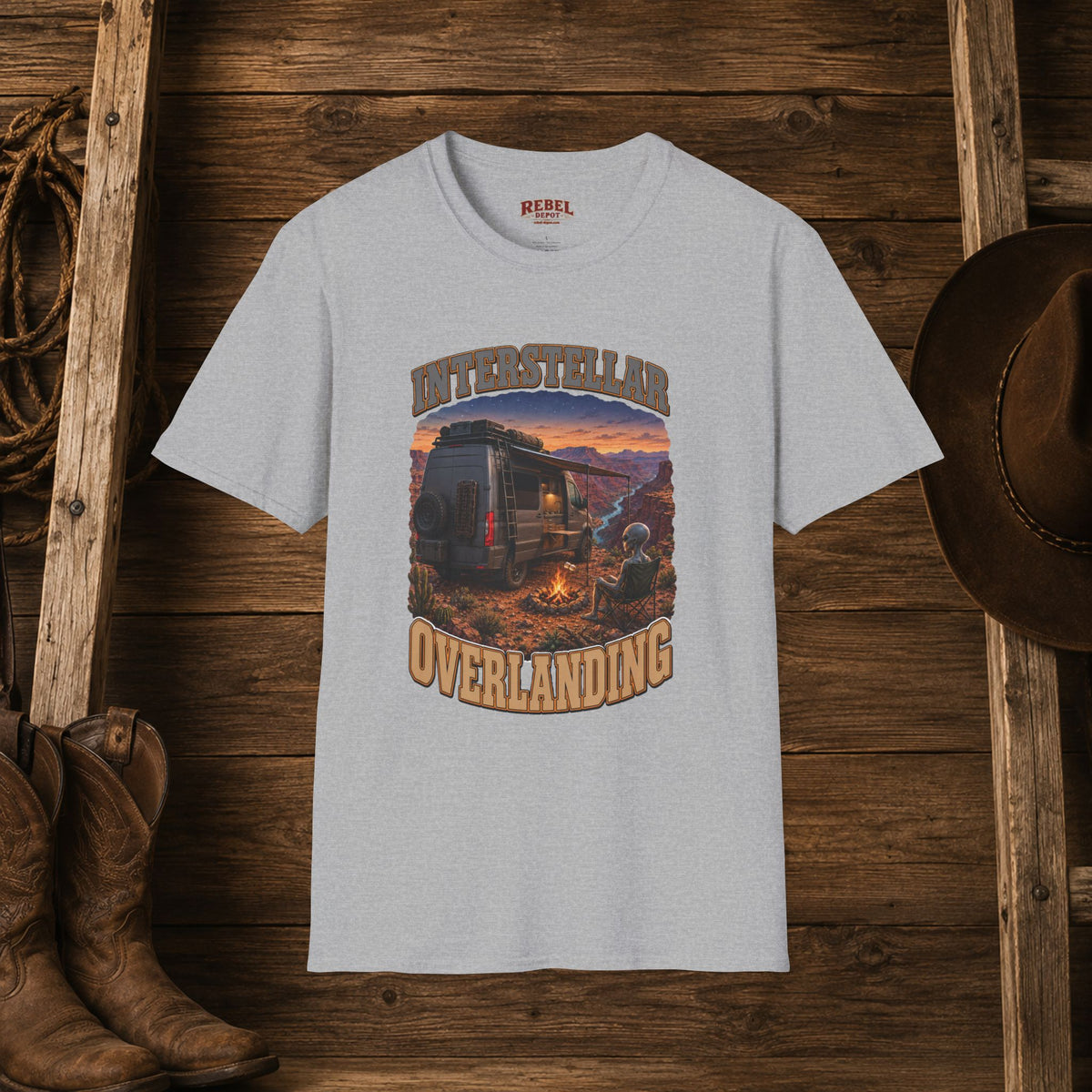 Interstellar Overlanding   Adult Size T-Shirt