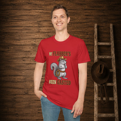 My Flabbers Been Gasted   Adult Size T-Shirt