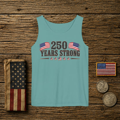 250 Years Strong   Adult Unisex Tank Top