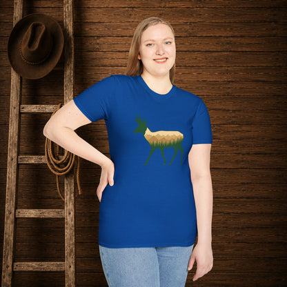 Wilderness Pronghorn   Adult Size T-Shirt
