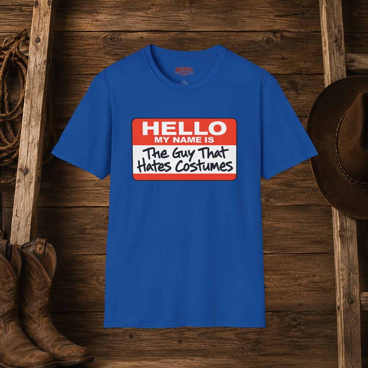 Guy That Hate's Costumes   Adult Size T-Shirt