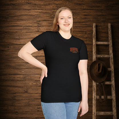 Not Your Average Cowgirl (Back)  Adult T-Shirt