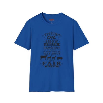 It's Fair Week  Adult Size T-Shirt