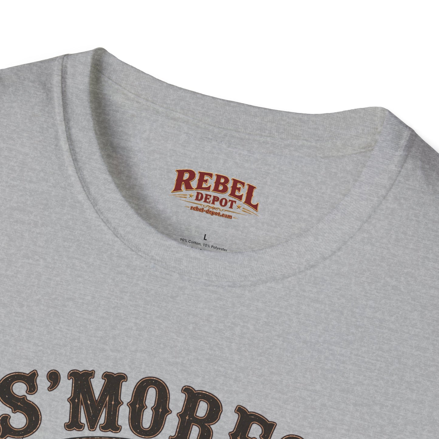Smores Whiskey and Music   Adult Size T-Shirt