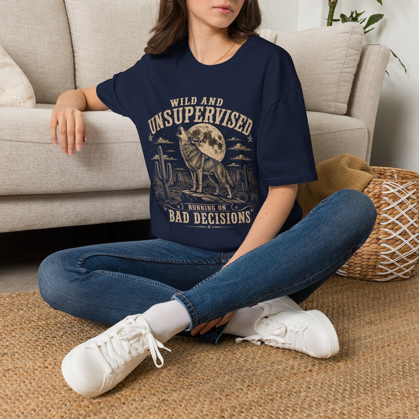 Wild and Unsupervised Cowboy T-Shirt