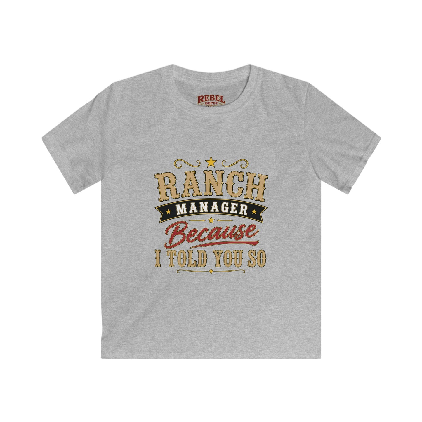 Ranch Manager Kids T-Shirts