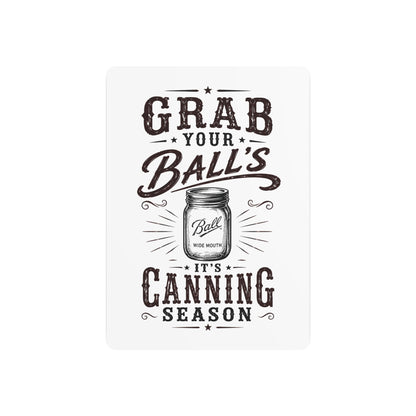 Grab Your Ball's  Metal Art Sign