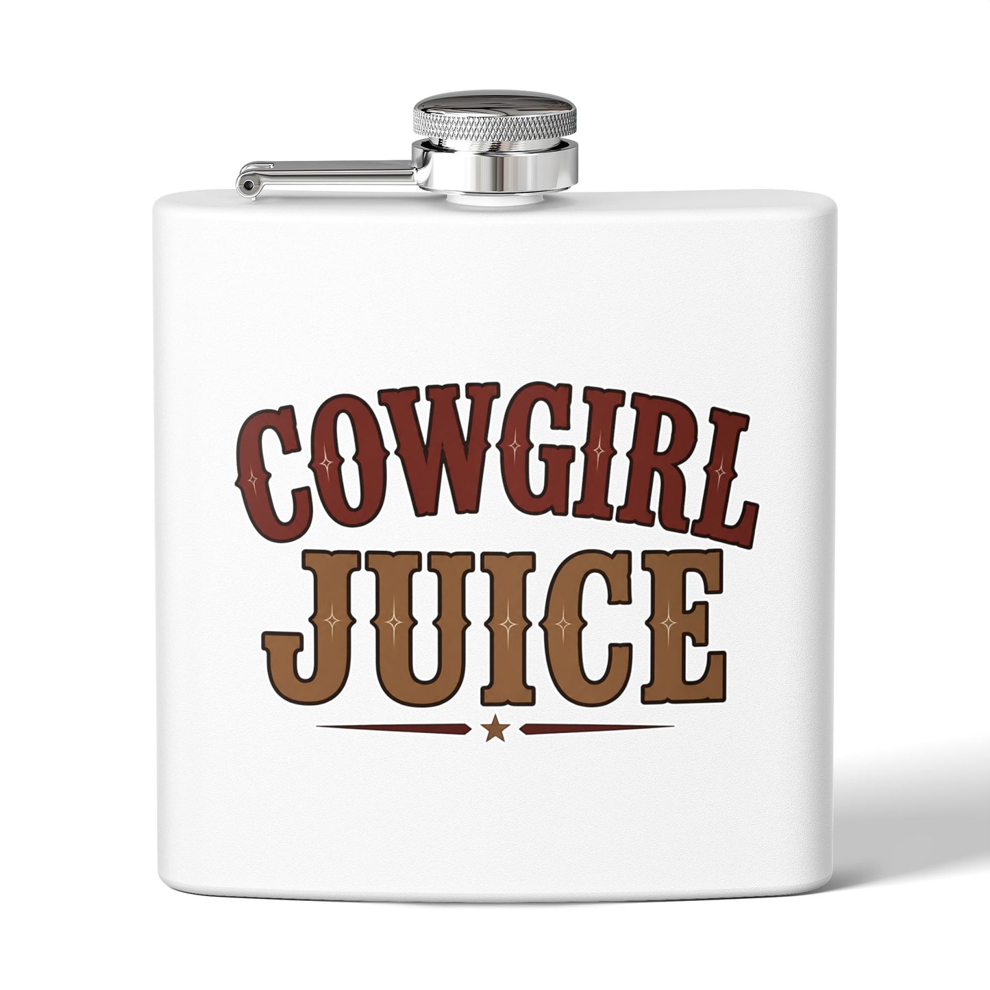 Cowgirl Juice  Stainless Steel Flask, 6oz
