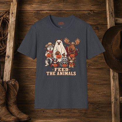 Feed The Animals   Adult Size T-Shirt
