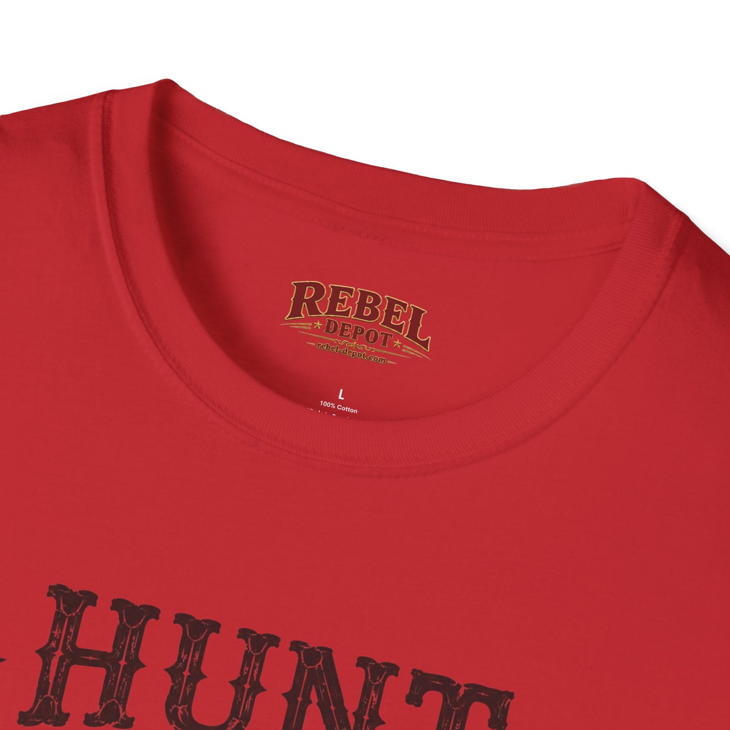 Hunt Fish Work  Adult Size T-Shirt