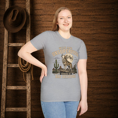 Wild and Unsupervised Cowboy T-Shirt