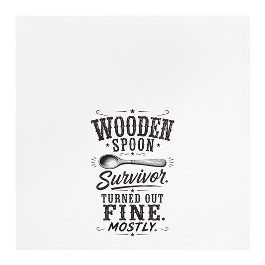 Wooden Spoon Survivor  Kitchen Tea Towel