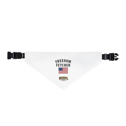 Freedom Fetcher  Clip-on Pet Bandana