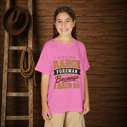 Ranch Foreman Youth T-Shirt