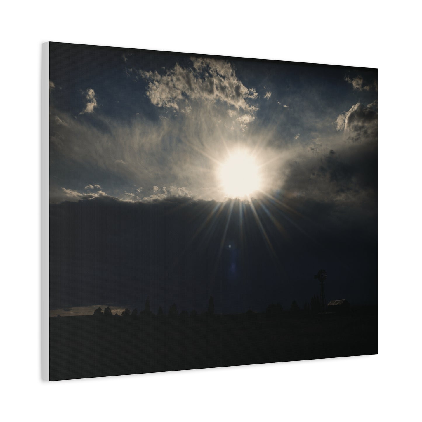 Farm Sunray Matte Canvas Art