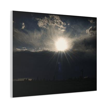 Farm Sunray Matte Canvas Art