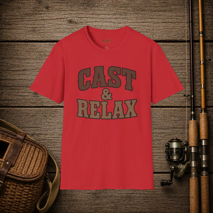 Cast And Relax  Adult T-Shirt